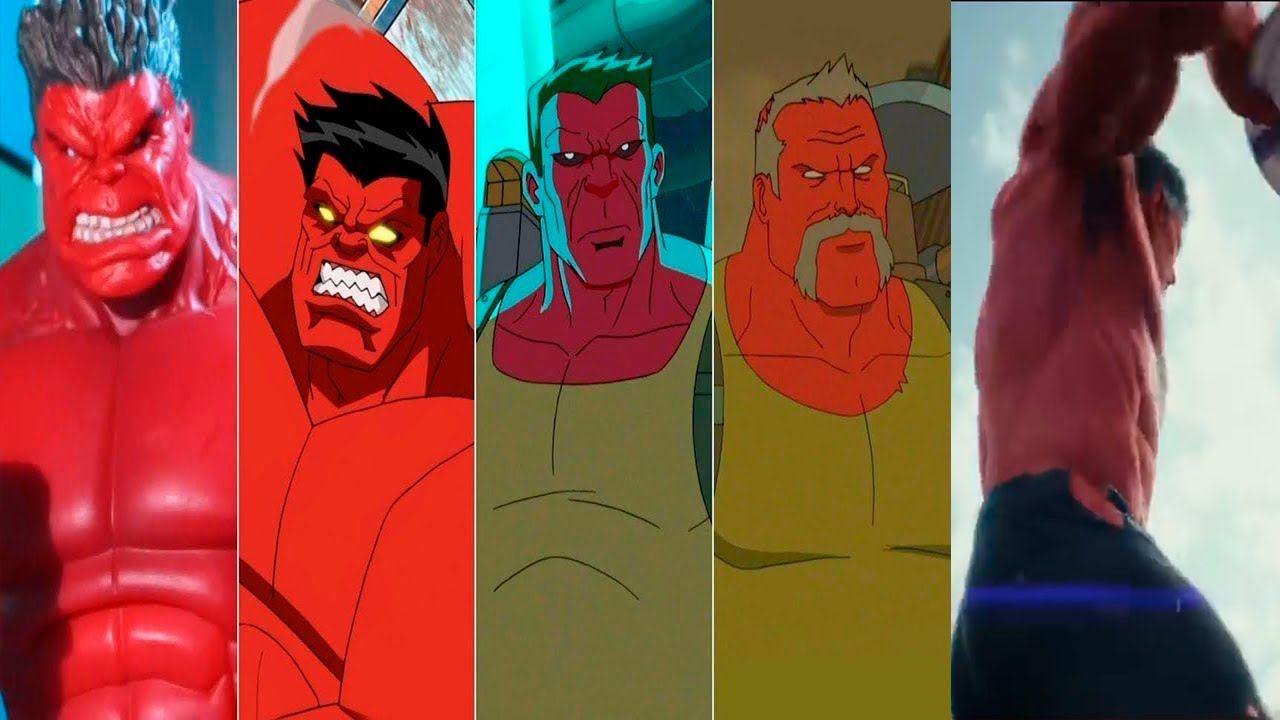 Эволюция Красного Халка в мультфильмах и кино/Evolution of Red Hulk in Cartoons (2009-2025) смотреть онлайн