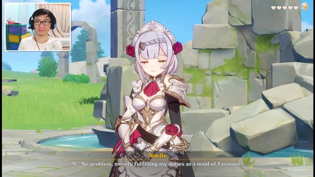 DATE WITH NOELLE! - Genshin Impact #61 (Noelle Hangout Event I) смотреть онлайн