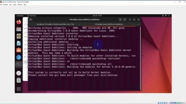 How to Enable Copy and Paste in VirtualBox. Copy and Paste between host machine and virtual machine