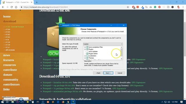 How to Install Notepad ++ and plugin on Windows 10 (32/64 bit) смотреть онлайн