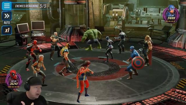 Storm Gameplay - Marvel Strike Force - MSF смотреть онлайн