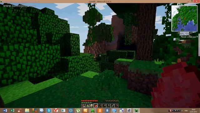 Майнкрафт Прохождение: 1 серия с модами:снежные горы смотреть онлайн