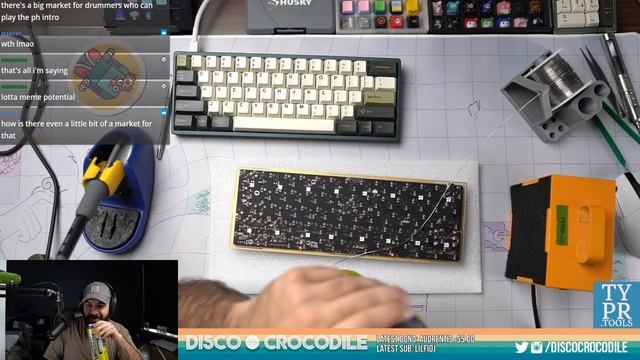 HEX.3C build with 65g Lavender switches Stream VOD смотреть онлайн