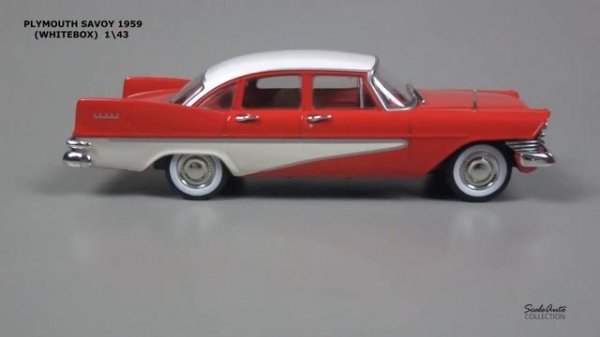 PLYMOUTH SAVOY 1959 (WHITEBOX) 1\43