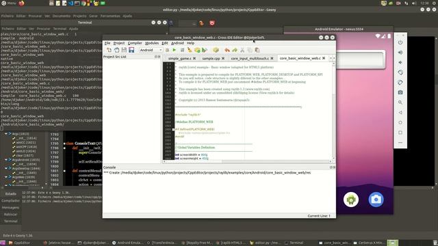 Python c/cpp Editor/Compiler for Android /Web/Linux/Windows смотреть онлайн