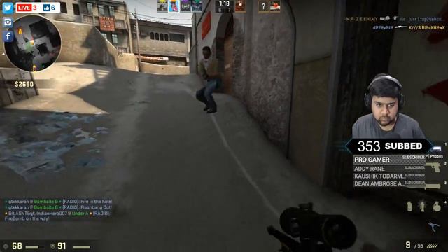 Counter-Strike: Global Offensive • Fun Stream INDIANHERO007 OLD [ARCHIVE] смотреть онлайн