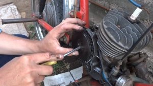 Замена диска сцепления двигателя д-6