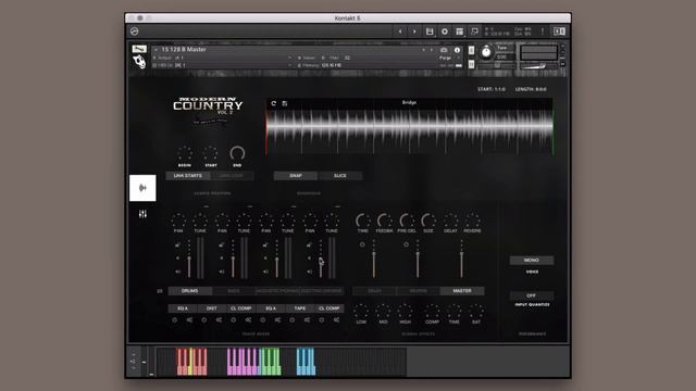 MODERN COUNTRY KONTAKT GUITAR LIBRARY | Modern Country Songwriting Sample Pack