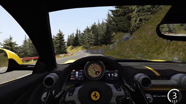 Assetto Corsa | Ferrari 812 Superfast, Transfagarasan смотреть онлайн