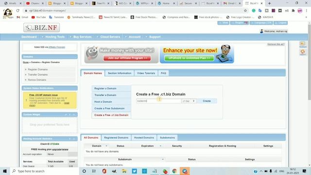 Free WordPress Website and Free Hosting With Cpanel In Tamil смотреть онлайн