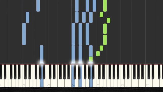 🎹 How to Play Was wollen wir trinken ✅ | 【2024】Easy Slow Piano Tutorial (Synthesia) смотреть онлайн