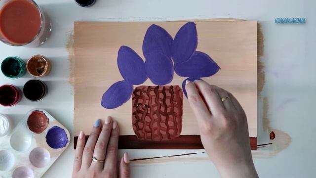 Рисуем поэтапно СИРЕНЬ. Как легко и просто нарисовать с детьми сирень в корзине. смотреть онлайн