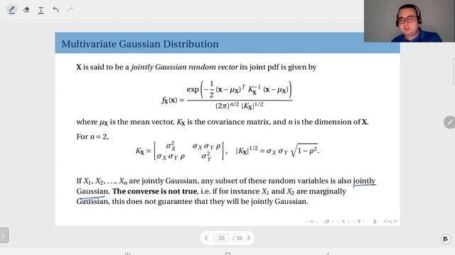 07.08 Multivariate Gaussian Distribution смотреть онлайн
