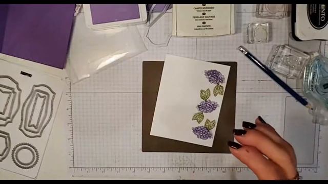 Hydrangea Haven Fun Fold смотреть онлайн