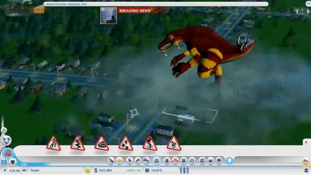 SimCity 2013 All Disasters смотреть онлайн