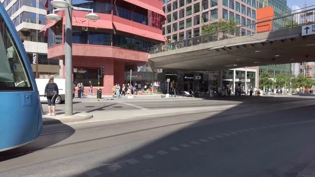 Sweden, Stockholm 4K - Downtown Summer Walk