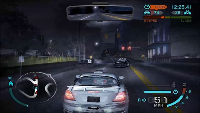 NFS Carbon - All 10 heat levels in free roam (Part 1/3) смотреть онлайн