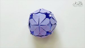 Шар Счастья Кусудама | Поделки из бумаги своими руками | DIY