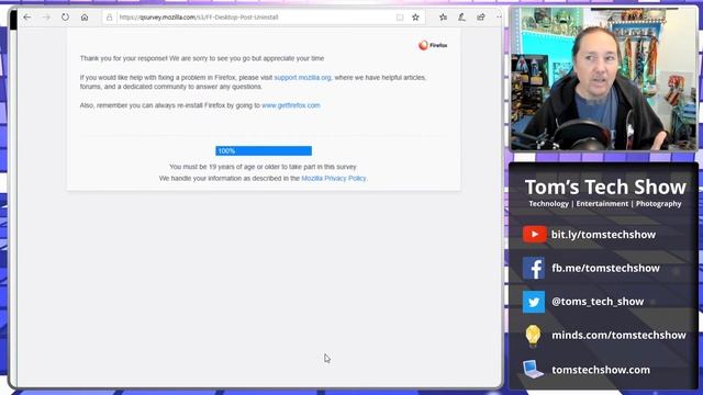 Uninstalling Firefox смотреть онлайн