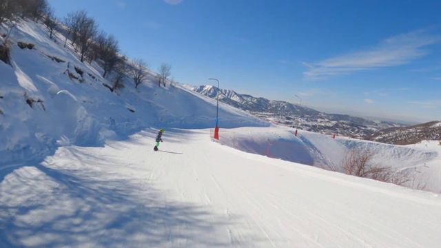 Oi Qaragai ski Go Pro горные лыжи смотреть онлайн