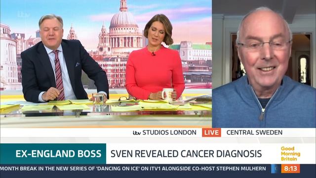 Former England Manager Sven-Goran Eriksson on His Terminal Cancer Diagnosis | Good Morning Britain смотреть онлайн