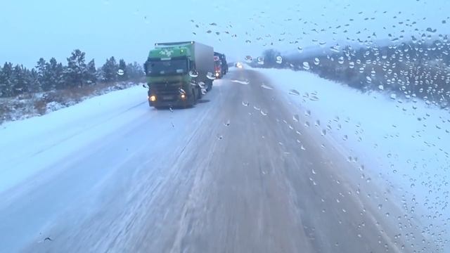 Лидертранс.  Улан-Удэ снег, метель, гололёд.