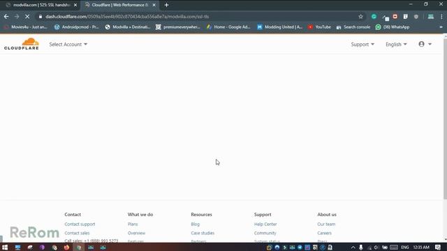 How To Fix ERROR 525: SSL Handshake Failed | Cloudflare SSL Host ERROR | ReRom | Androidpcmod