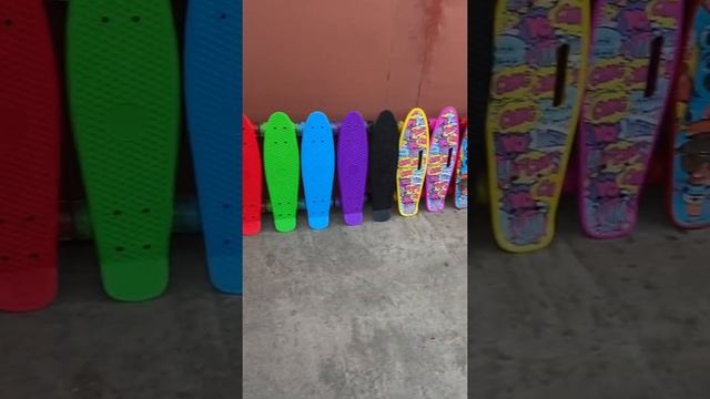 Скейтборды пениборды со светящимися колесами смотреть онлайн