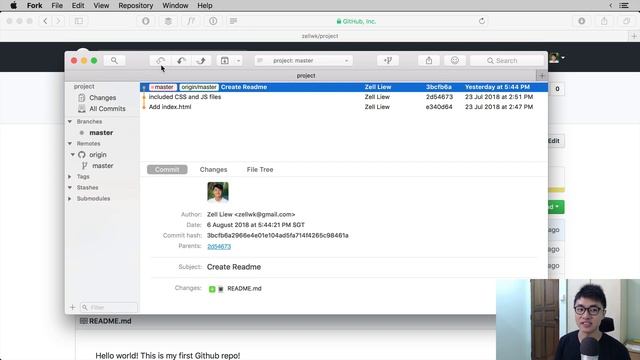 Pulling from a Git remote смотреть онлайн