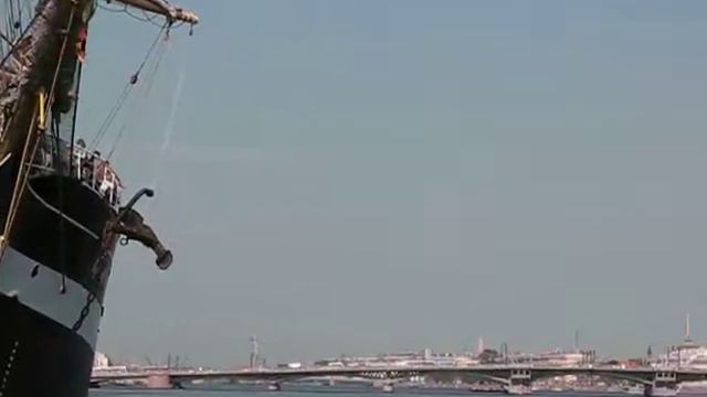 Парусное судно "Крузенштерн" смотреть онлайн