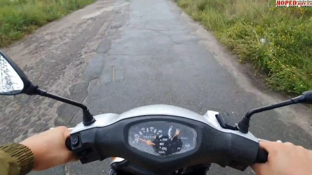 Suzuki Address V125G CF4EA с контейнера без пробега по Украине, купить скутер с доставкой смотреть онлайн