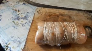 Беру свиные шкурки и вот что получается!Закуска за копейки!Самый удачный  рулет из свиных шкурок!