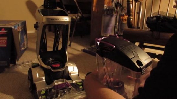 Bissell Proheat 2x revolution Pet Pro unboxing Pt2