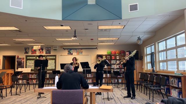 OHS Trombone Quartet 2023. Beyond Ryan O'Leary смотреть онлайн