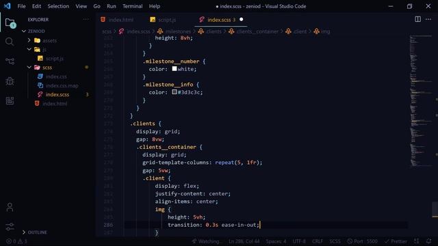 Responsive Website Design Using HTML CSS And JavaScript with Animations смотреть онлайн