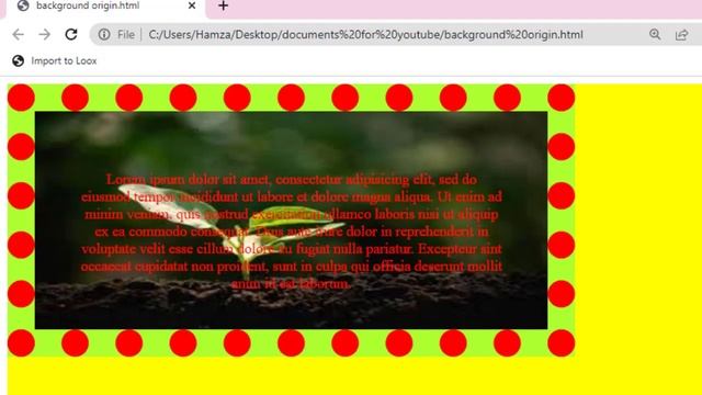 learn background Origin in 2 minutes | background origin css property | css tutorial advanced смотреть онлайн