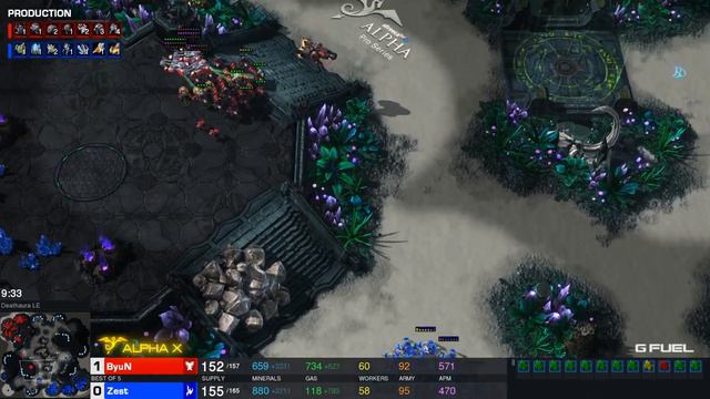 StarCraft 2 - BYUN vs ZEST - Alpha Pro Series: Ultimate Showdown #8 | Ro4 смотреть онлайн