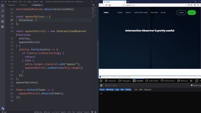 Fade and scroll items into view while scrolling смотреть онлайн