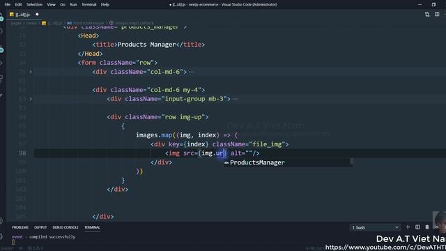 Next.js + MongoDB | Build a E-commerce #17 [ Admin ] Create & Edit Product [1] смотреть онлайн