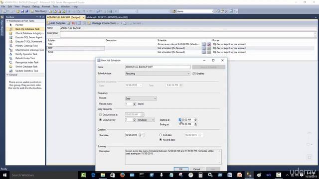 031 Backup database using Maintenance plan смотреть онлайн