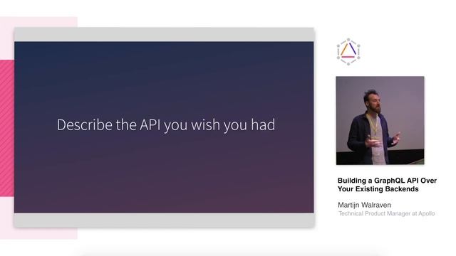 Building a GraphQL API Over Your Existing Backends - Martijn Walraven - GraphQL Day 2018 смотреть онлайн