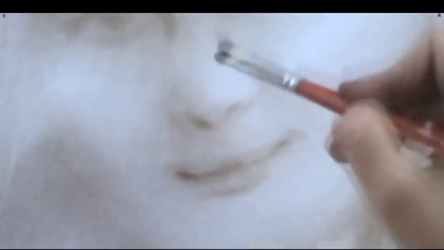 Портрет. Сухая кисть. Уроки ПОРТРЕТА смотреть онлайн
