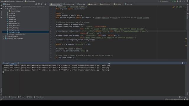 Cómo Calcular el Esqueleto de una Imagen con scikit-image y OpenCV смотреть онлайн