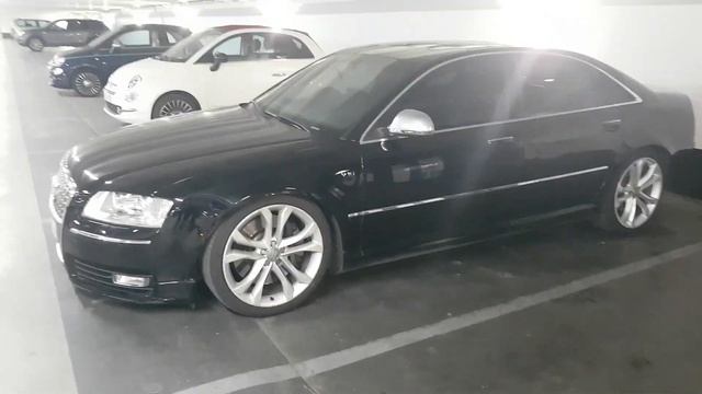2008 AUDI s8 d3 II 5.2 V10 FSI 450 36CV QUATTRO in PAris France смотреть онлайн
