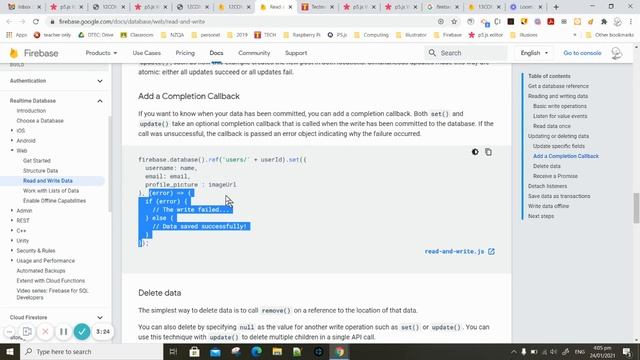 12COMP firebase IO write callback смотреть онлайн