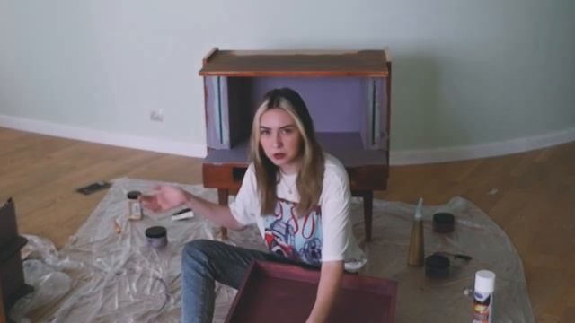 Что стало с винтажным минибаром 60-х годов | Переделка старой мебели смотреть онлайн