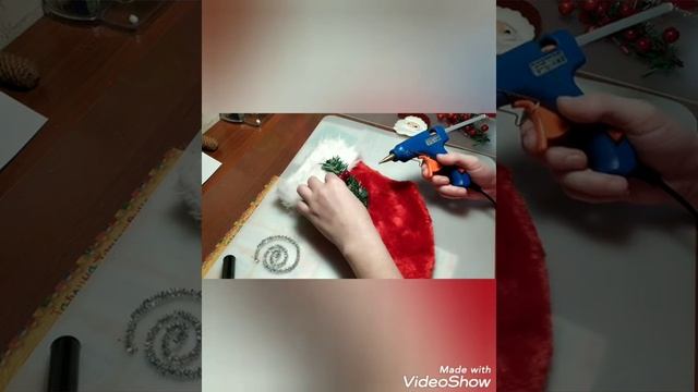 /новогодний носок/рождественский носок для подарков/ смотреть онлайн