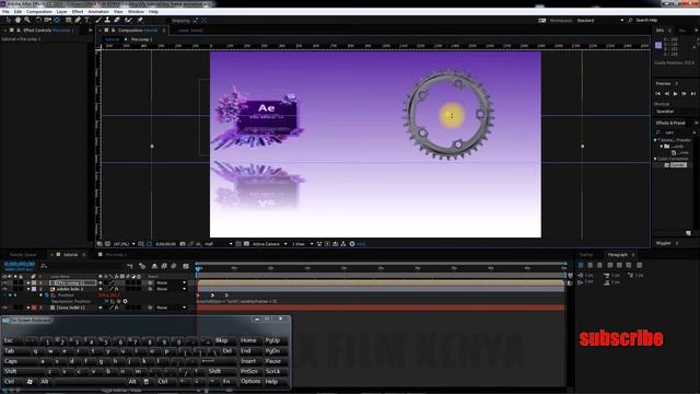 Link keyframe Animation. [Quick beginner/ADVANCE AFTER EFFECT TUTORIAL] смотреть онлайн