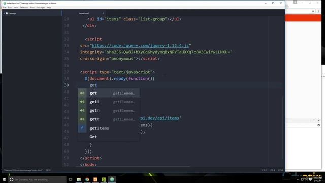 Laravel PHP FW Tutorial Full Course for Beginners | Project 8 Using the API to Fetch Data - 05 смотреть онлайн