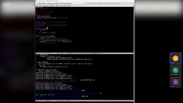 Common Lisp Study Group: roswell смотреть онлайн
